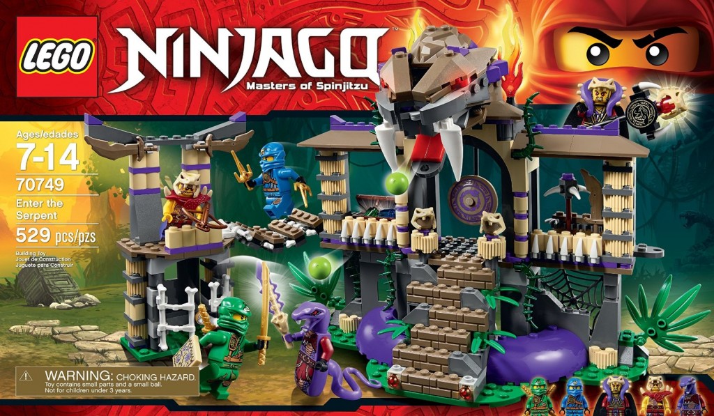 LEGO Ninjago 70749 Enter the Serpent - Toysnbricks