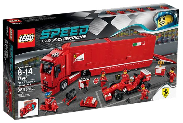 LEGO Speed Champions F14 T & Scuderia Ferrari Truck 75913 - Toysnbricks