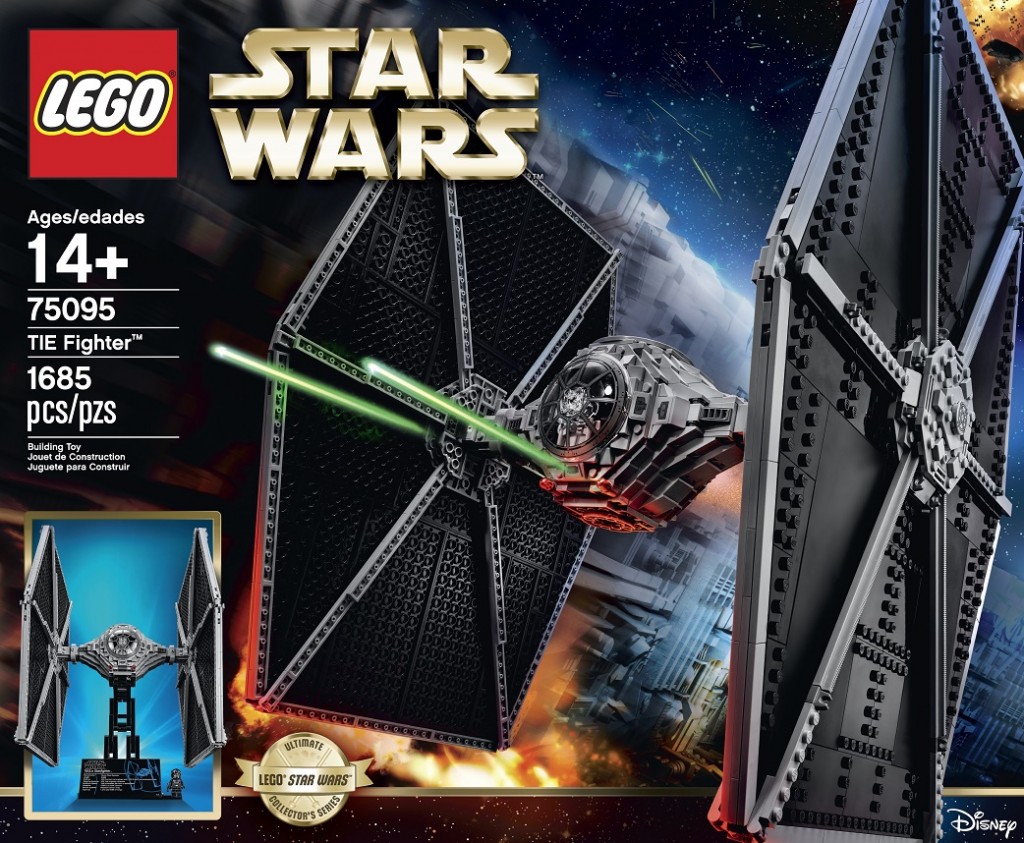 LEGO Star Wars 75095 TIE Fighter Front (High Resolution) - Toysnbricks