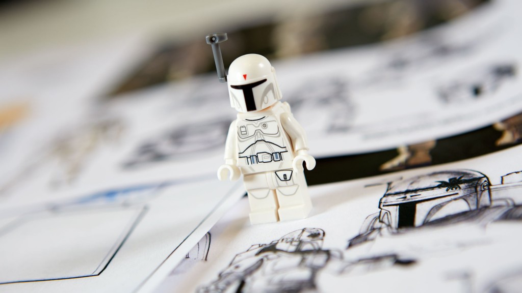 LEGO Star Wars Character Encyclopedia Updated & Expanded Proto Fett Minifigure April 2015
