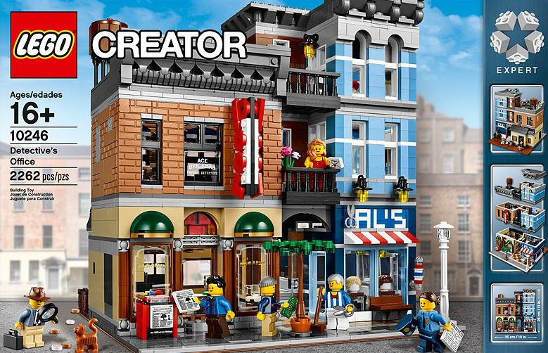 LEGO Detective's Office 10246 Creator Expert - Toysnbricks