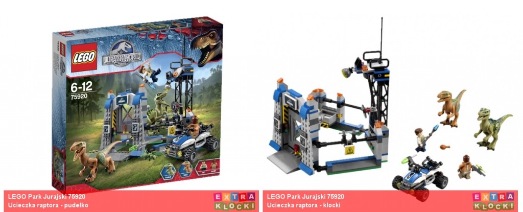 LEGO Jurassic World 75920 Raptor Escape (Pre)