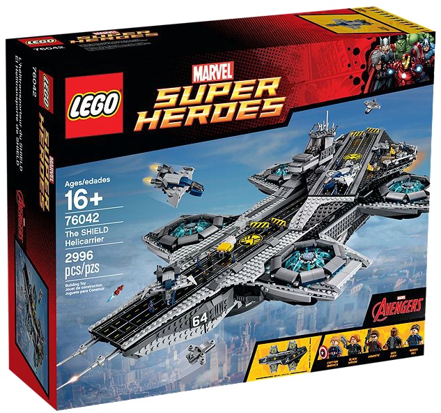 LEGO Marvel Super Heroes The SHIELD Helicarrier 76042 - Toysnbricks