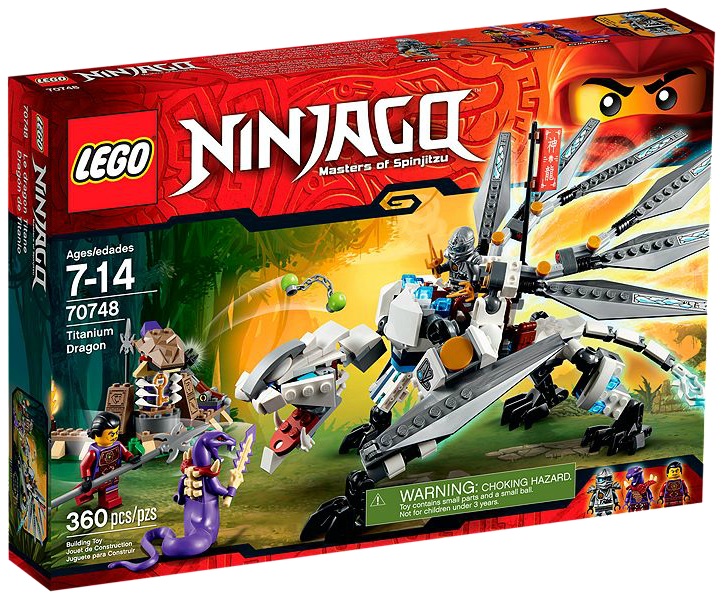 LEGO Ninjago 70748 Titanium Dragon - Toysnbricks