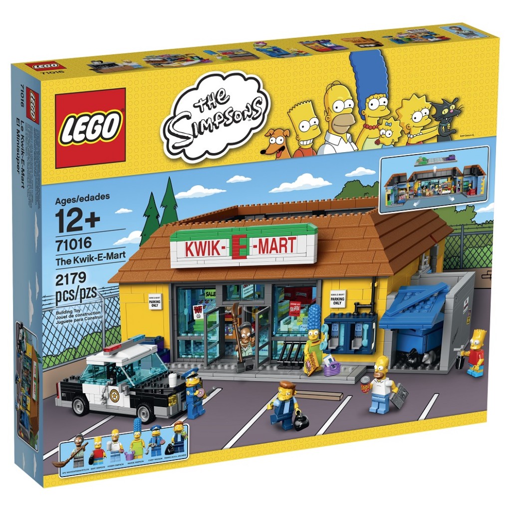 LEGO Simpsons 71016 The Kwik-E-Mart (High Resolution) - Toysnbricks