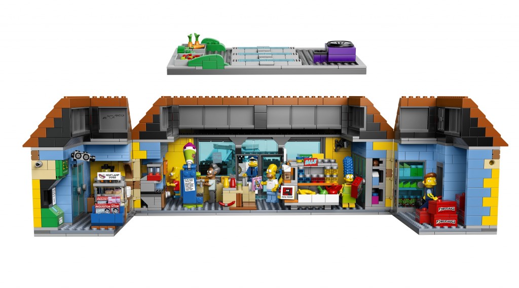 LEGO Simpsons 71016 The Kwik-E-Mart Interior (High Resolution) - Toysnbricks