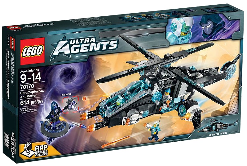 LEGO Ultra Agents UltraCopter vs. AntiMatter 70170 - Toysnbricks