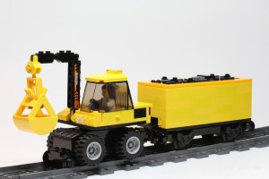 [MOC] LEGO Hi-Rail Excavator
