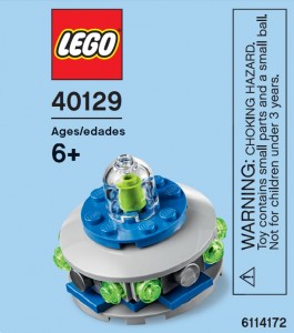 LEGO 40129 UFO Monthly Mini Model Build LEGO Brand Store April 2015 - Toysnbricks