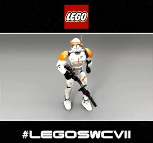 LEGO Star Wars Constraction Commander Cody Buildable Figure 2015 September