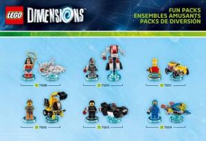 LEGO Dimensions Fun Packs 71209 71210 71211 71212 71213 71214 (Pre)