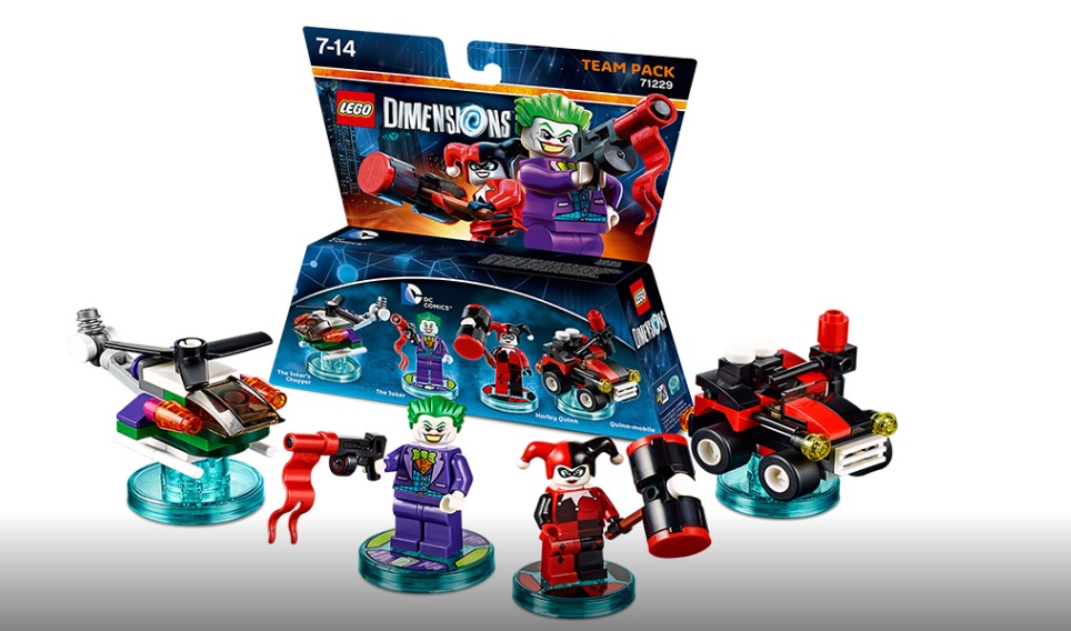 LEGO Dimensions Team Pack 71229 Joker and Harley Quinn (Pre)