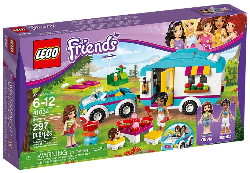LEGO Friends 41034 Summer Caravan - Toysnbricks