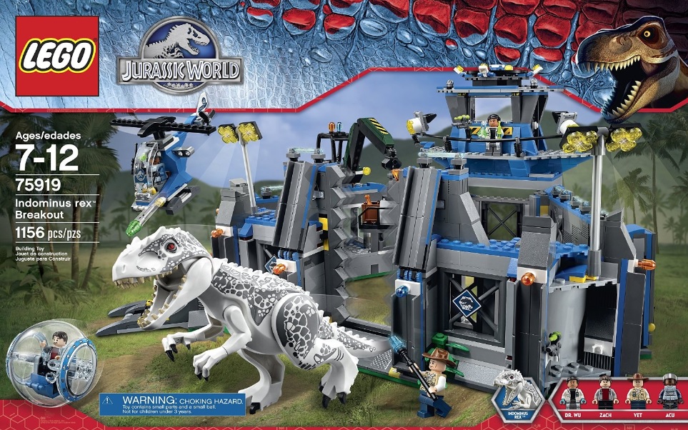LEGO Jurassic World 75919 Indominus Rex Breakout - Toysnbricks
