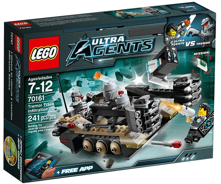 LEGO Ultra Agents 70161 Tremor Track Infiltration - Toysnbricks