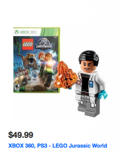 Jurassic World LEGO Exclusive Minifigure Target June 2015