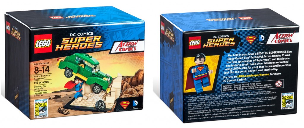 LEGO DC Comics Super Heroes Action Comics #1 Superman SDCC 2015 Exclusive Set
