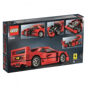 LEGO Expert 10248 Ferrari F40‏ Back Box Image (Press Release)