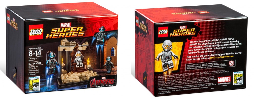 LEGO Marvel Super Heroes Throne of Ultron SDCC 2015 Exclusive Set