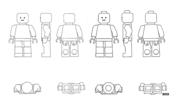 LEGO Minifigure Patent Trademark