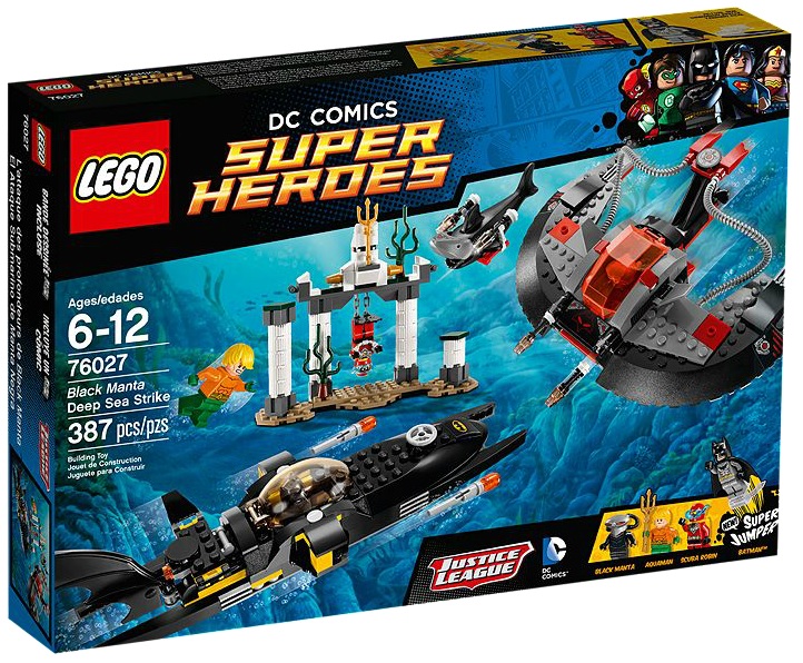 LEGO Super Heroes DC Comics 76027 Black Manta Deep Sea Strike - Toysnbricks