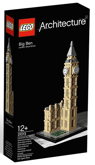 LEGO Architecture Big Ben 21013 - Toysnbricks