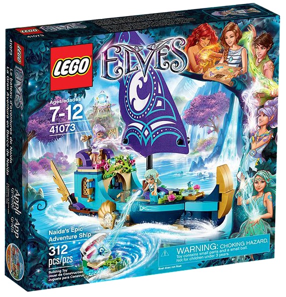 LEGO Elves 41073 Naida's Epic Adventure Ship - Toysnbricks