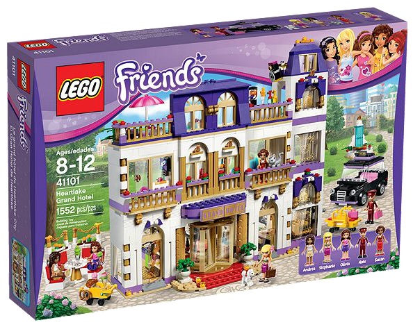 LEGO Friends 41101 Heartlake Grand Hotel - Toysnbricks