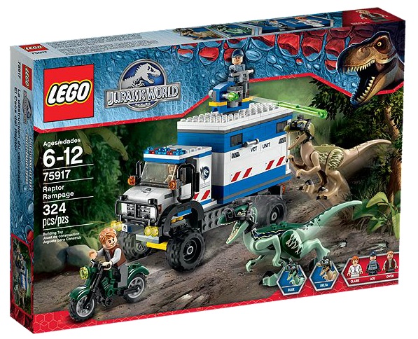 LEGO Jurassic World 75917 Raptor Rampage - Toysnbricks