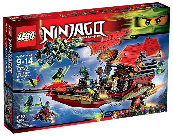 LEGO Ninjago 70738 Final Flight of Destiny's Bounty - Toysnbricks