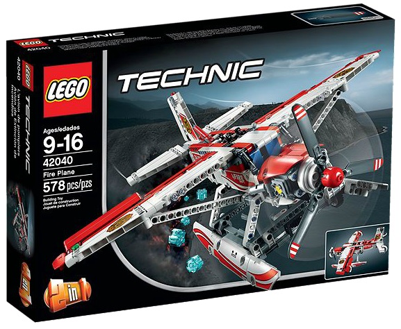 LEGO Technic 42040 Fire Plane - Toysnbricks