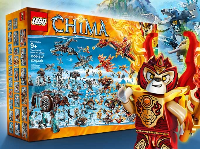 LEGO The Ultimate Battle for Chima Set 10004 pieces (US Contest October 2015) - Toysnbricks