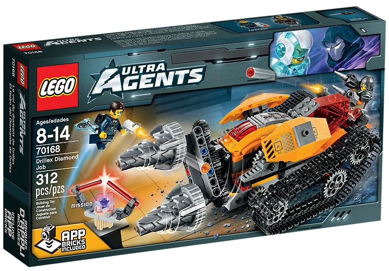 LEGO Ultra Agents 70168 Drillex Diamond Job - Toysnbricks