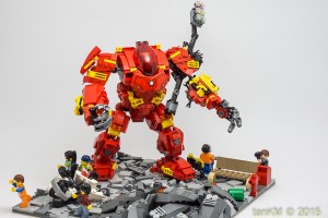 Toysnbricks 2015 LEGO Avengers Contest Damaged by tankm