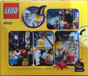 LEGO 40122 Halloween Trick or Treat 2015 Set Back Box