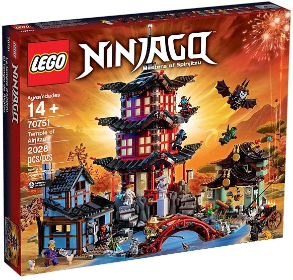 LEGO Ninjago 70751 Temple of Airjitzu - Toysnbricks