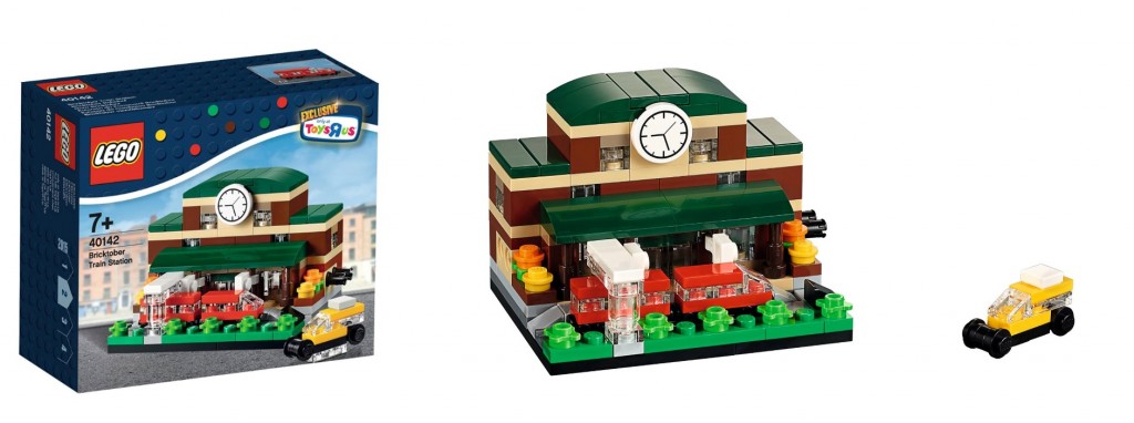 LEGO 40142 Bricktober Train Station 2015 ToysRUs Promo Set - Toysnbricks