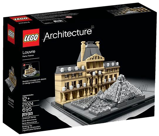 LEGO Architecture 21024 Louvre - Toysnbricks