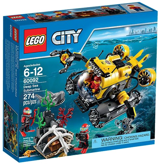 LEGO City 60092 Deep Sea Submarine - Toysnbricks