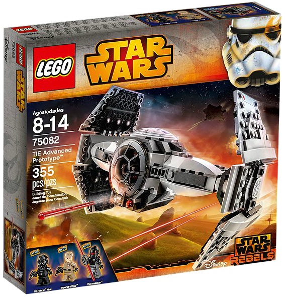 LEGO Star Wars 75082 TIE Advanced Prototype - Toysnbricks