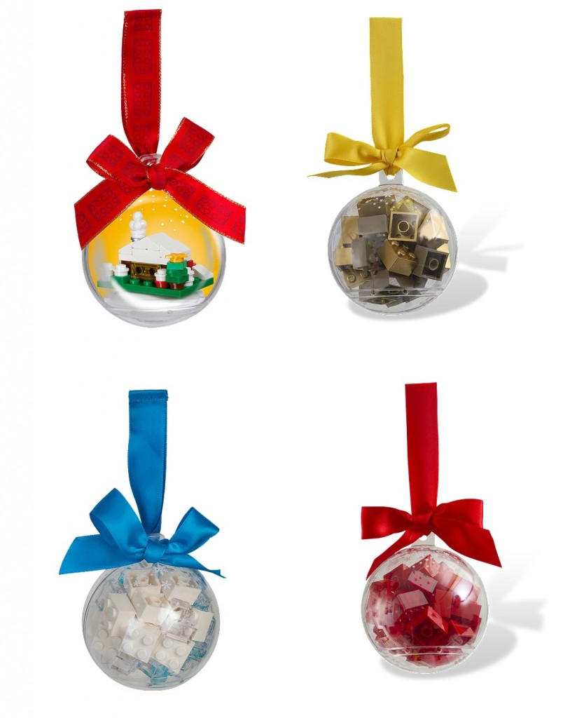 2015 LEGO Christmas Holiday Ornaments 850949 853345 851358 853344 - Toysnbricks