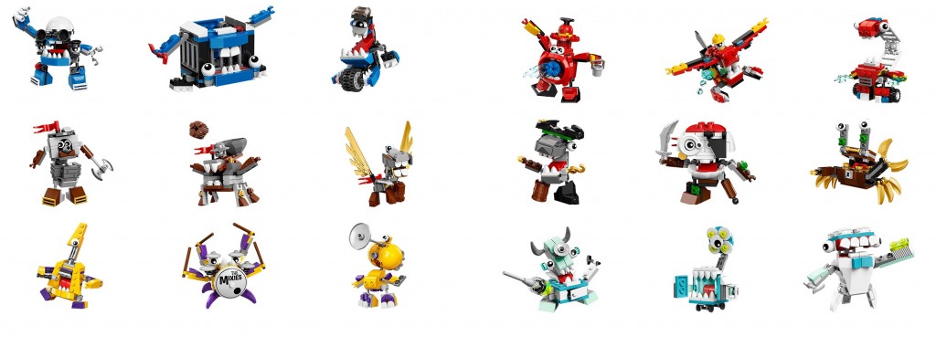 2016 LEGO Mixels Series 6 Set Images (41554 41555 41556 41557 41558 41559 41560 41561 41562)