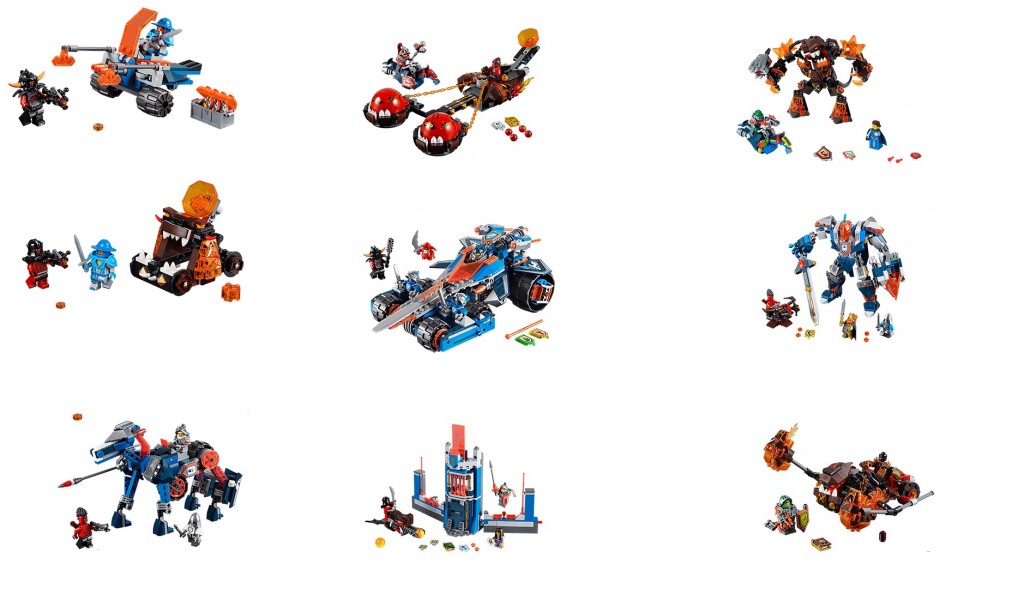 2016 LEGO Nexo Knights Sets Pictures (70324 70325 70327 and more)