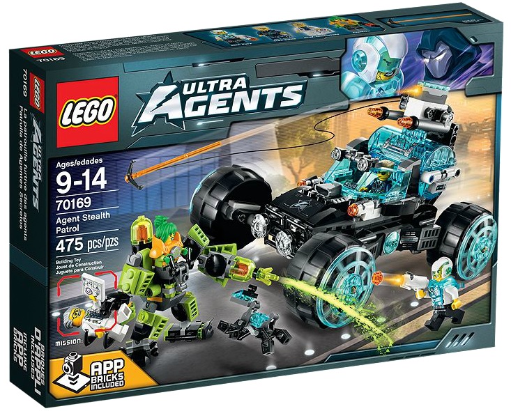 70169 LEGO Ultra Agents Agent Stealth Patrol - Toysnbricks