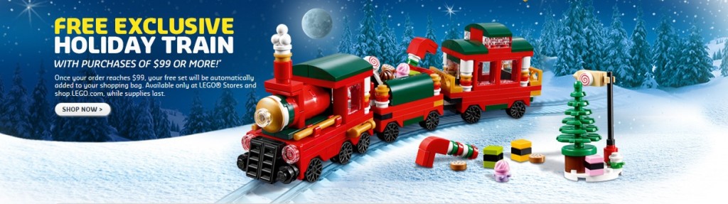 LEGO 40138 Holiday Exclusive Train October 2015 Promotion - Toysnbricks