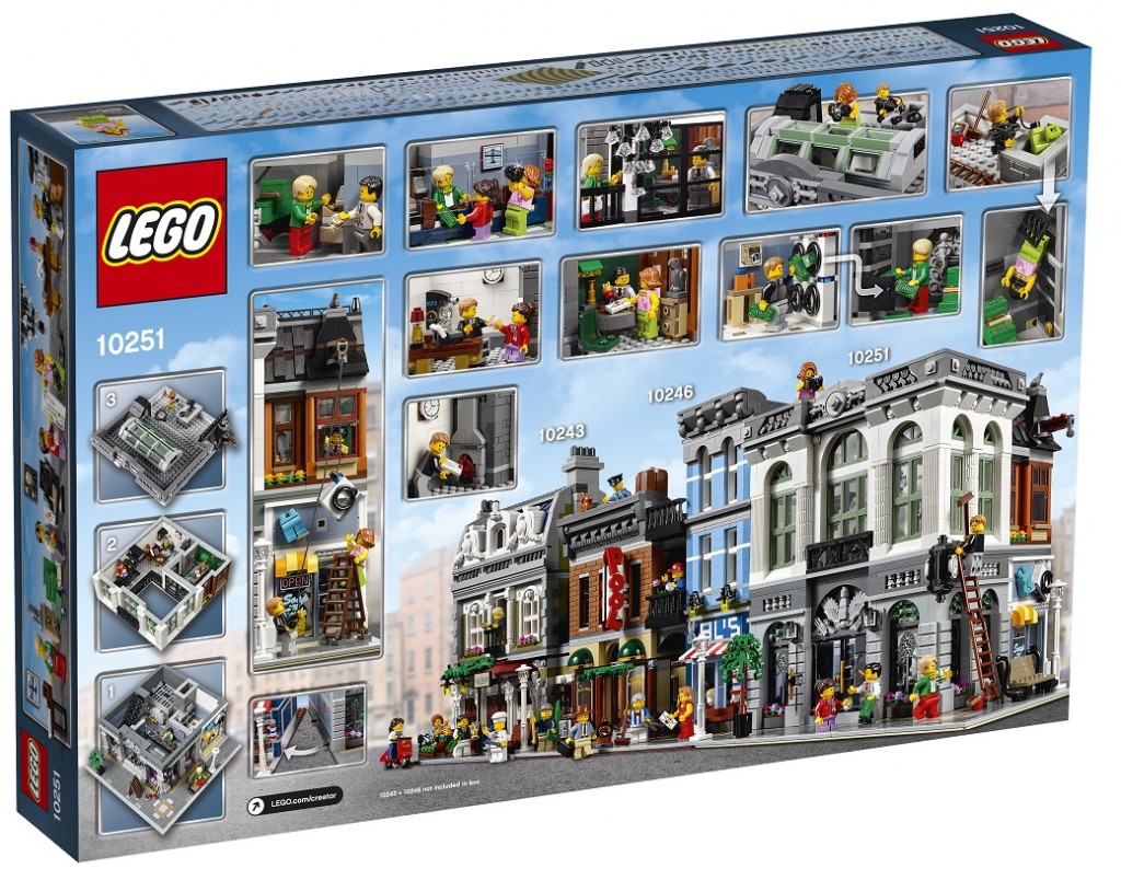 LEGO Expert Creator 10251 Brick Bank Modular Building 2016 Box Back (High Resolution)