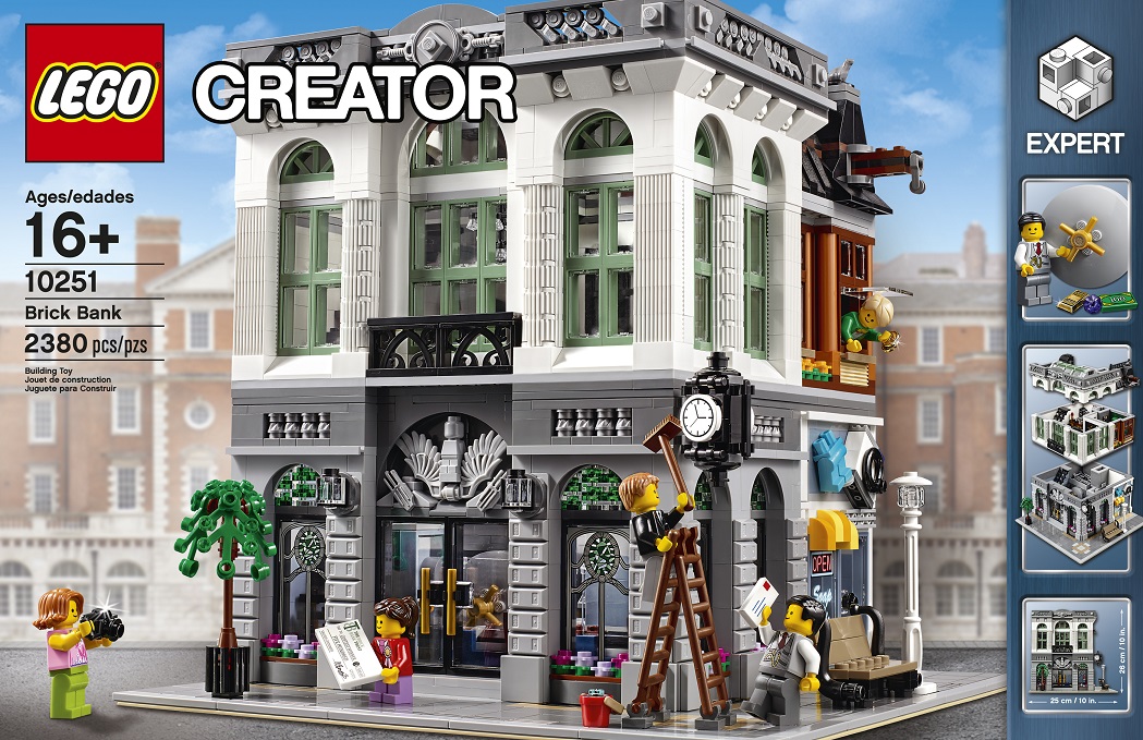 LEGO Expert Creator 10251 Brick Bank Modular Building 2016 High 