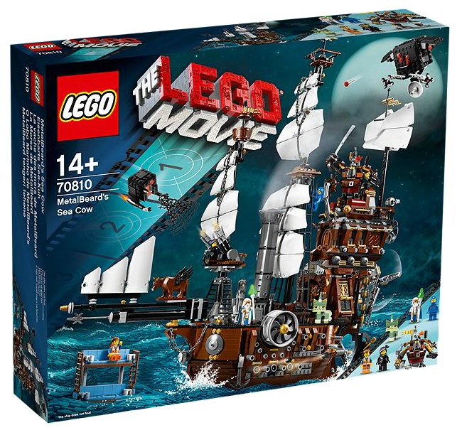 LEGO Movie 70810 MetalBeard's Sea Cow - Toysnbricks