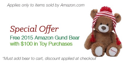 2015 Amazon Gund Bear Promotion