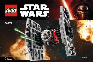 30276 LEGO Star Wars First Order Special Forces TIE Fighter Mini Polybag - Toysnbricks
